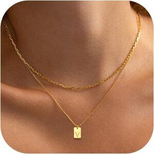 NWT Gold Rachel Zoe "C" Initial Collection Necklace